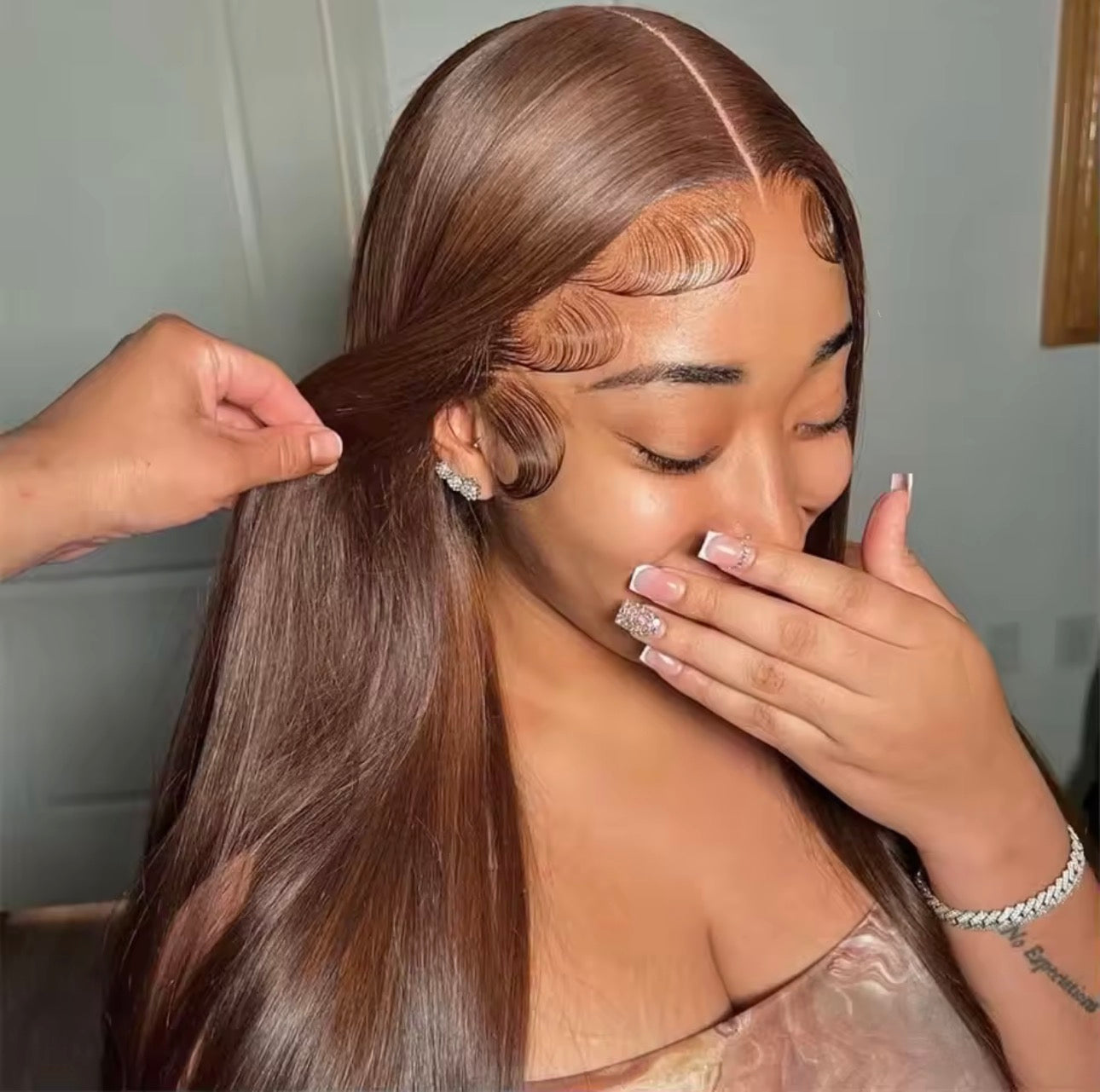 Vietnamese Chocolate Brown Straight Virgin Hair